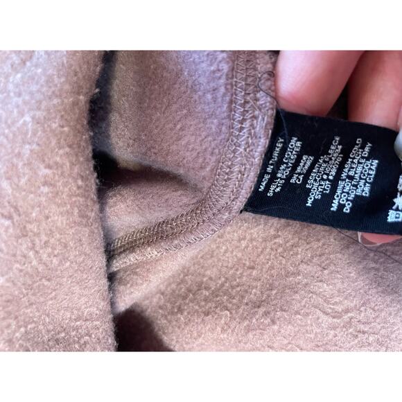 Theory Men’s Purple Pullover Essential Cozy Hoodie W/ Kangaroo Pocket Medium - Picture 8 of 11